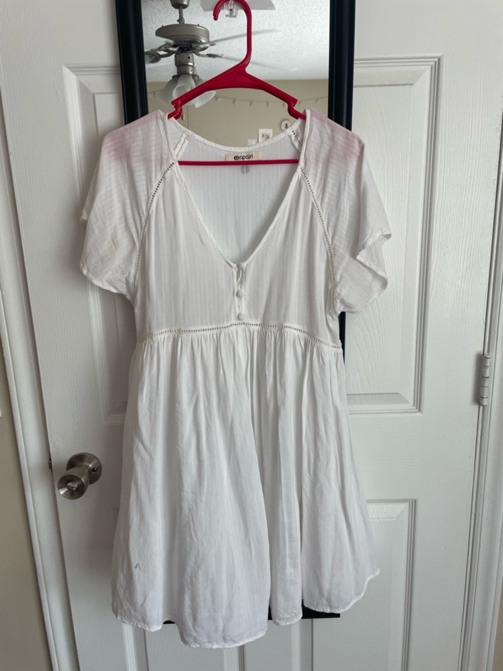 Rip Curl White Mini Dress